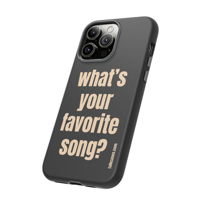 What's your favorite song?