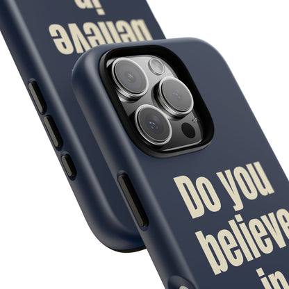 Do you believe in ghosts?