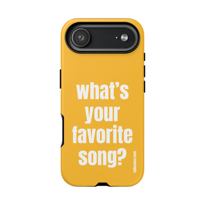 What's your favorite song?