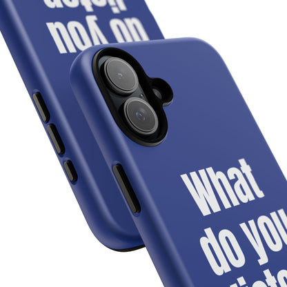 What do you listen to?