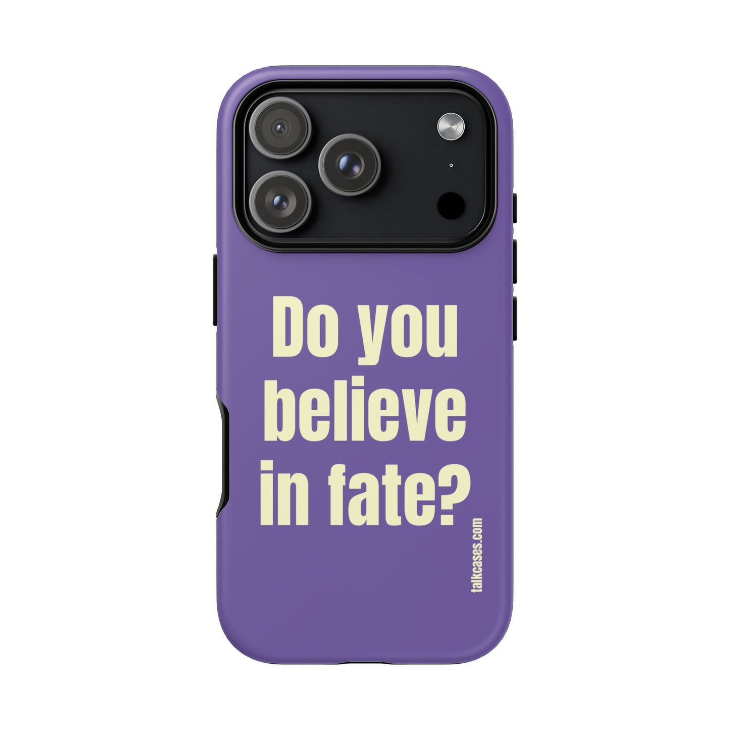 Do you believe in fate?