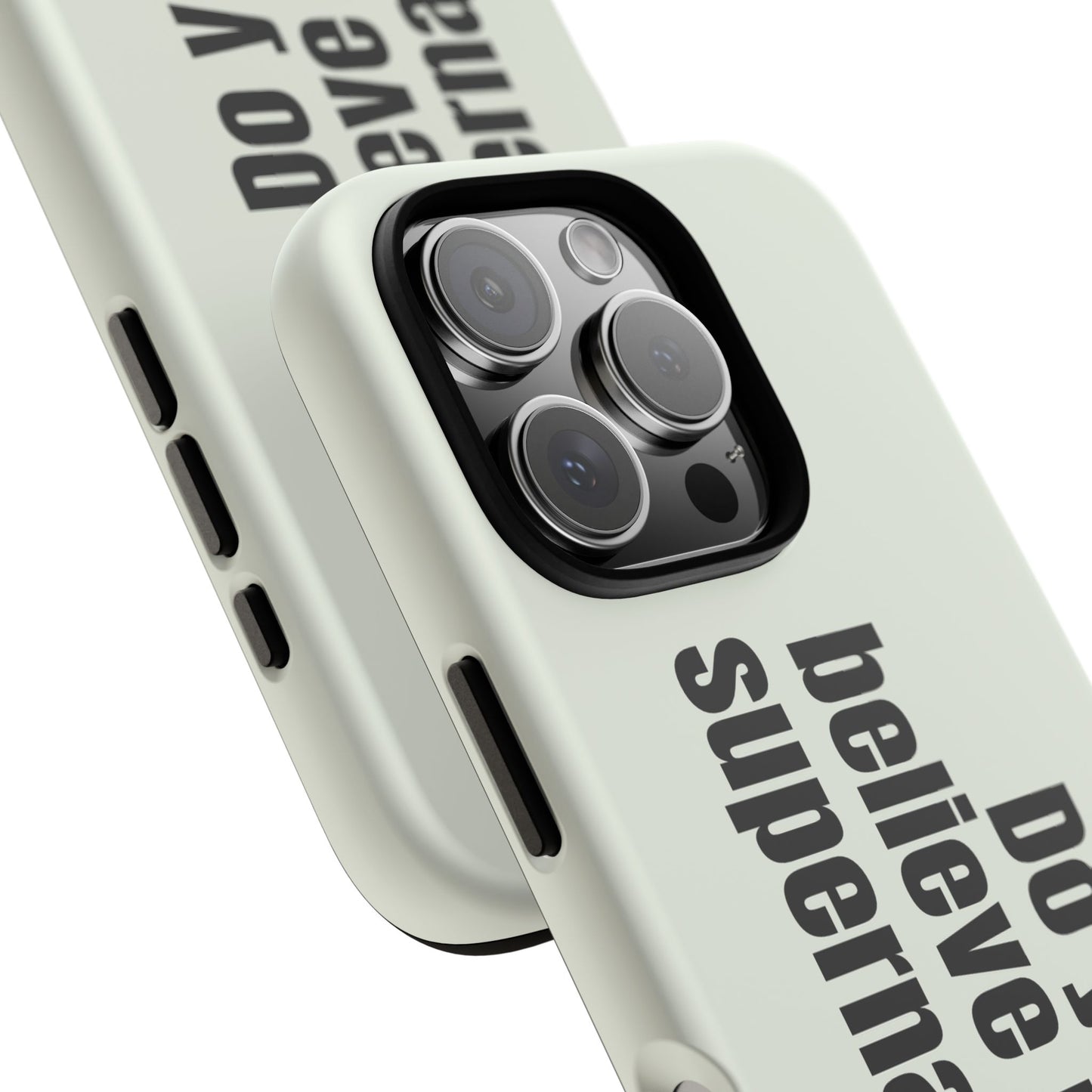 Do you believe in the supernatural?