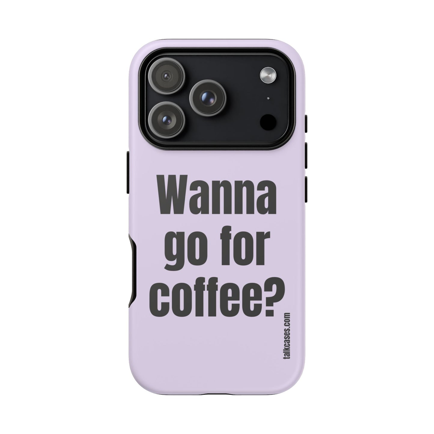 Wanna go for coffee?