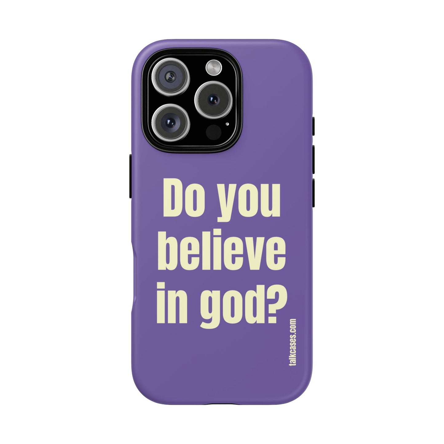Do you believe in god?