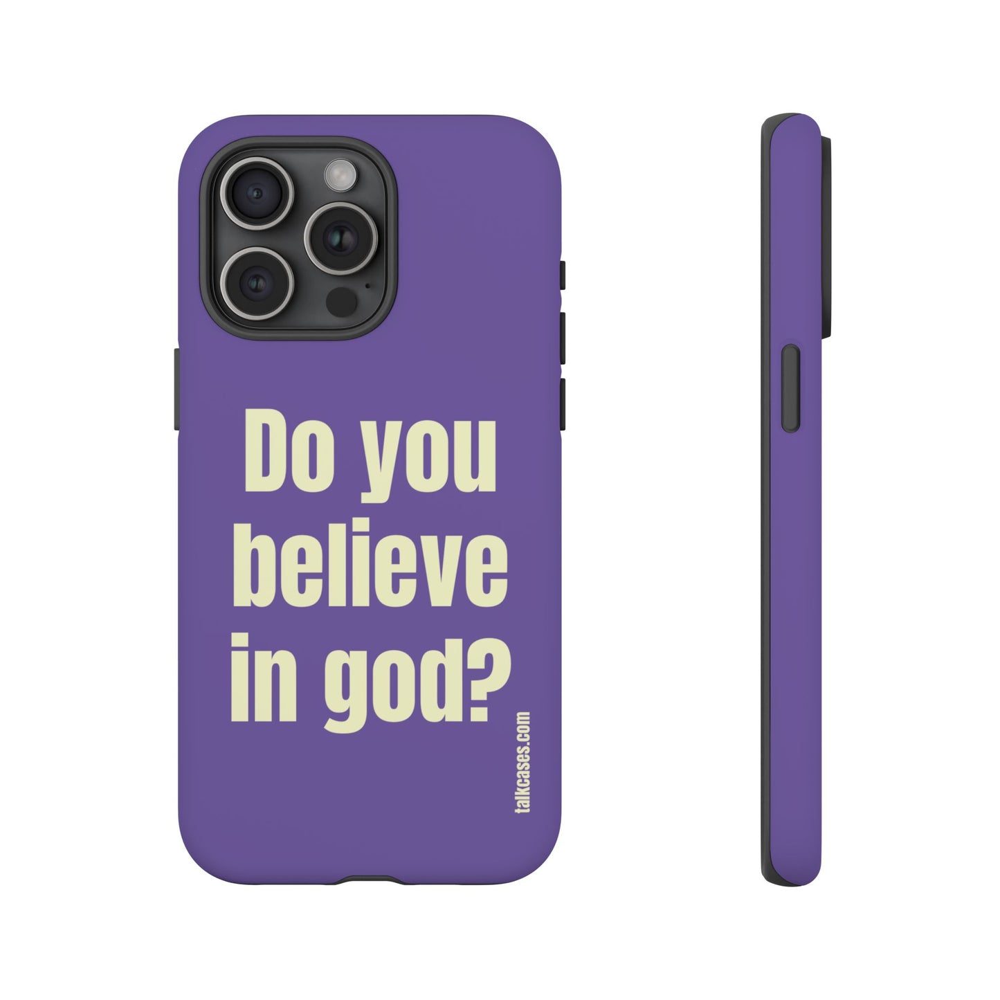 Do you believe in god?