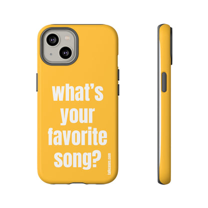 What's your favorite song?