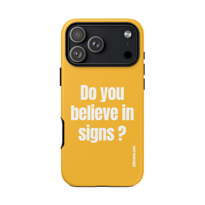 Do you believe in signs?