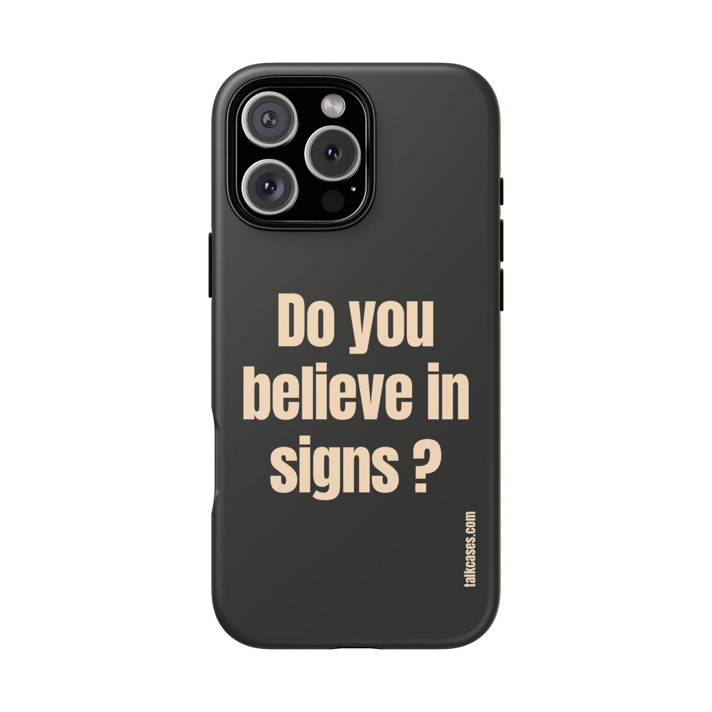 Do you believe in signs?