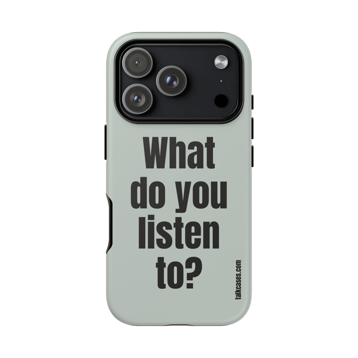 What do you listen to?