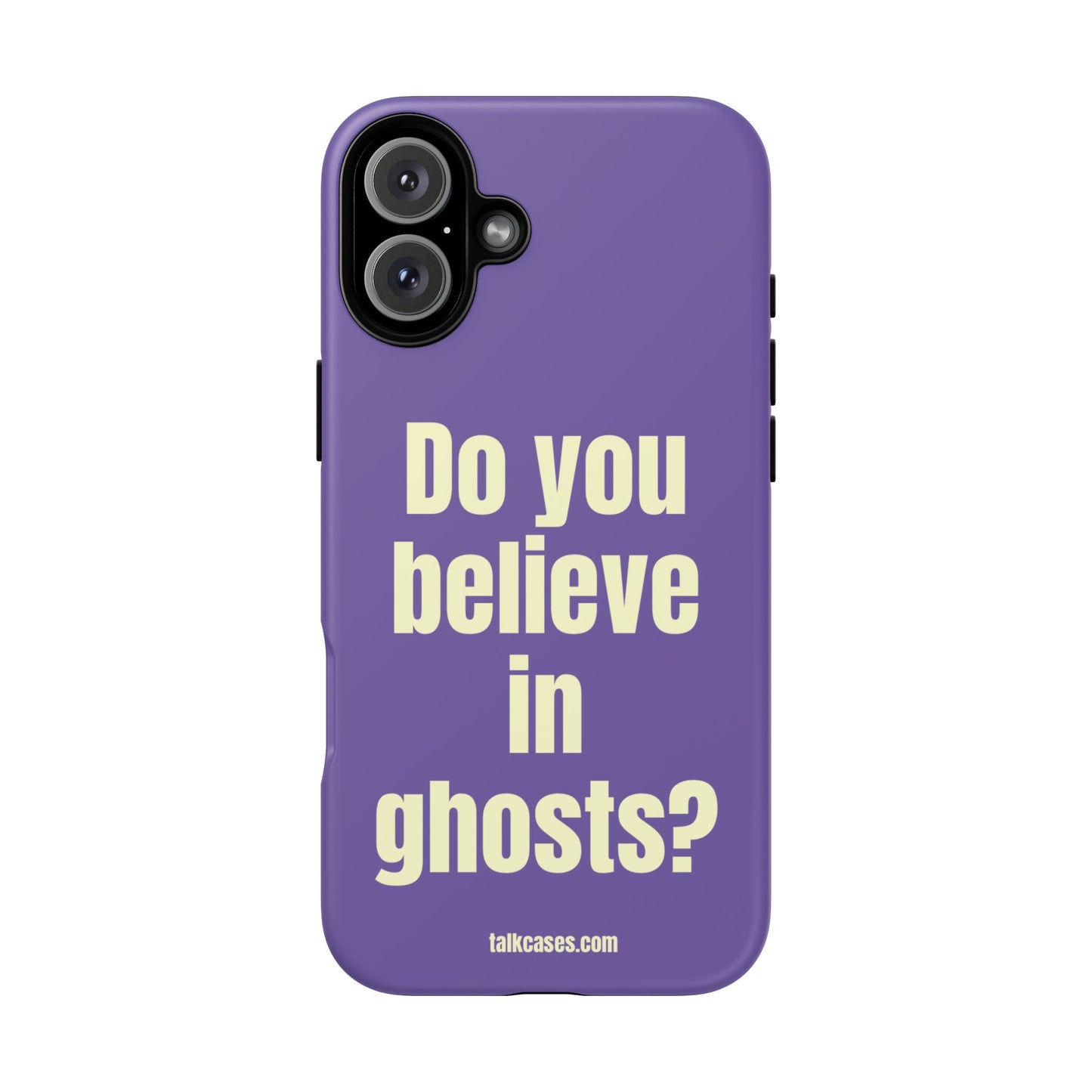 Do you believe in ghosts?