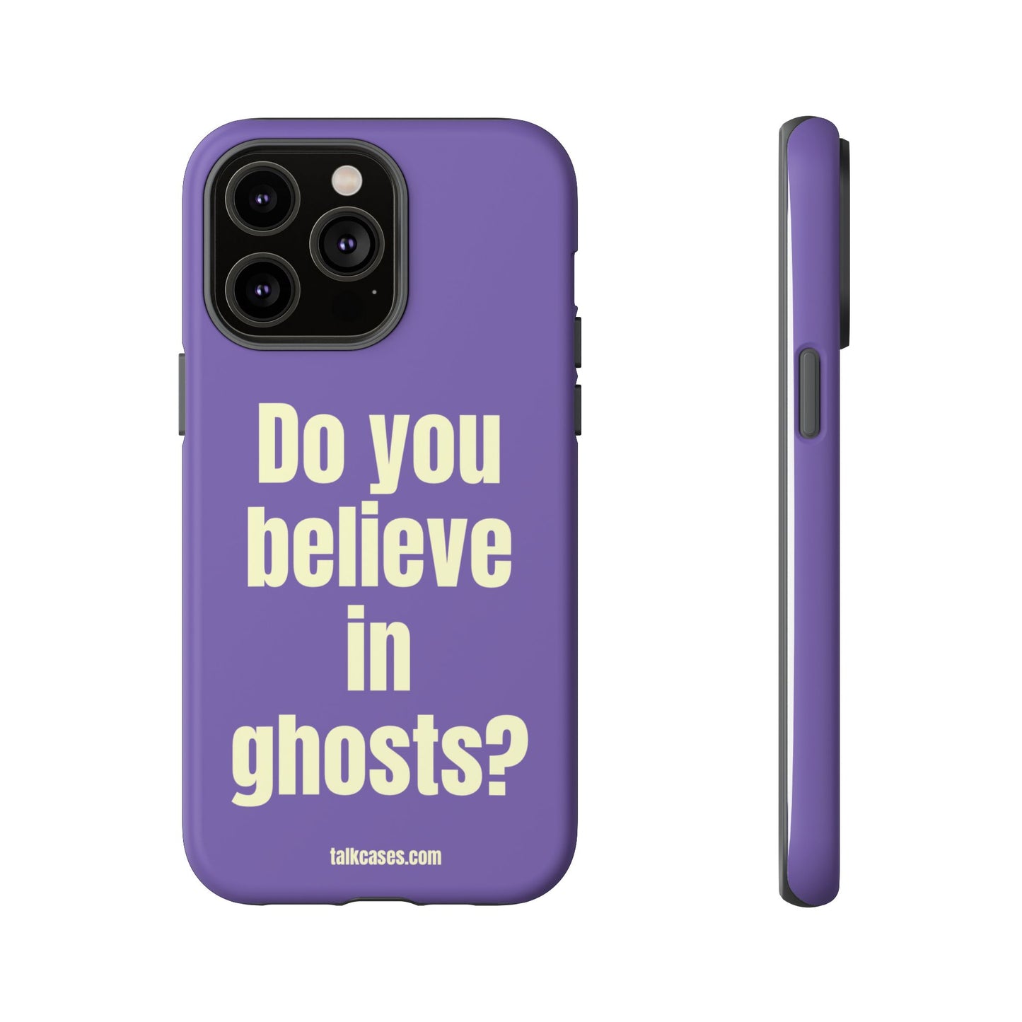 Do you believe in ghosts?