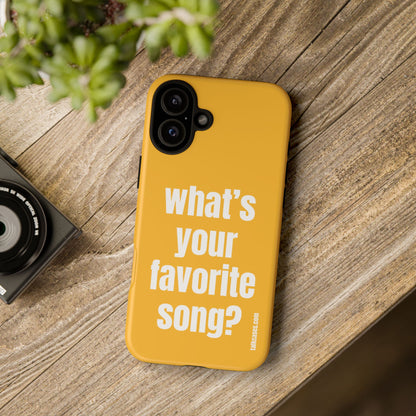 What's your favorite song?