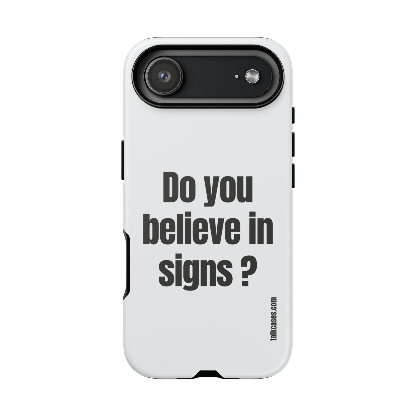 Do you believe in signs?