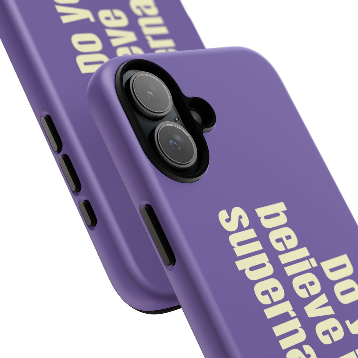 Do you believe in the supernatural?