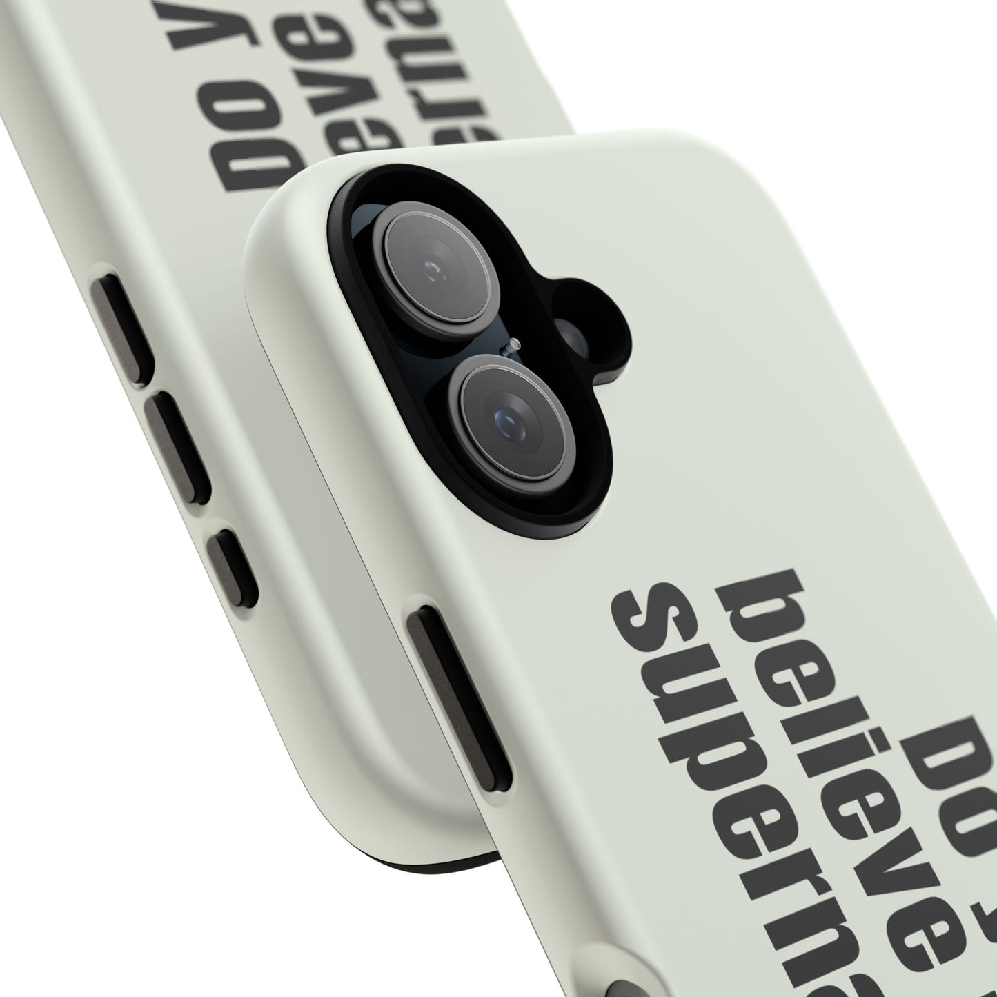 Do you believe in the supernatural?