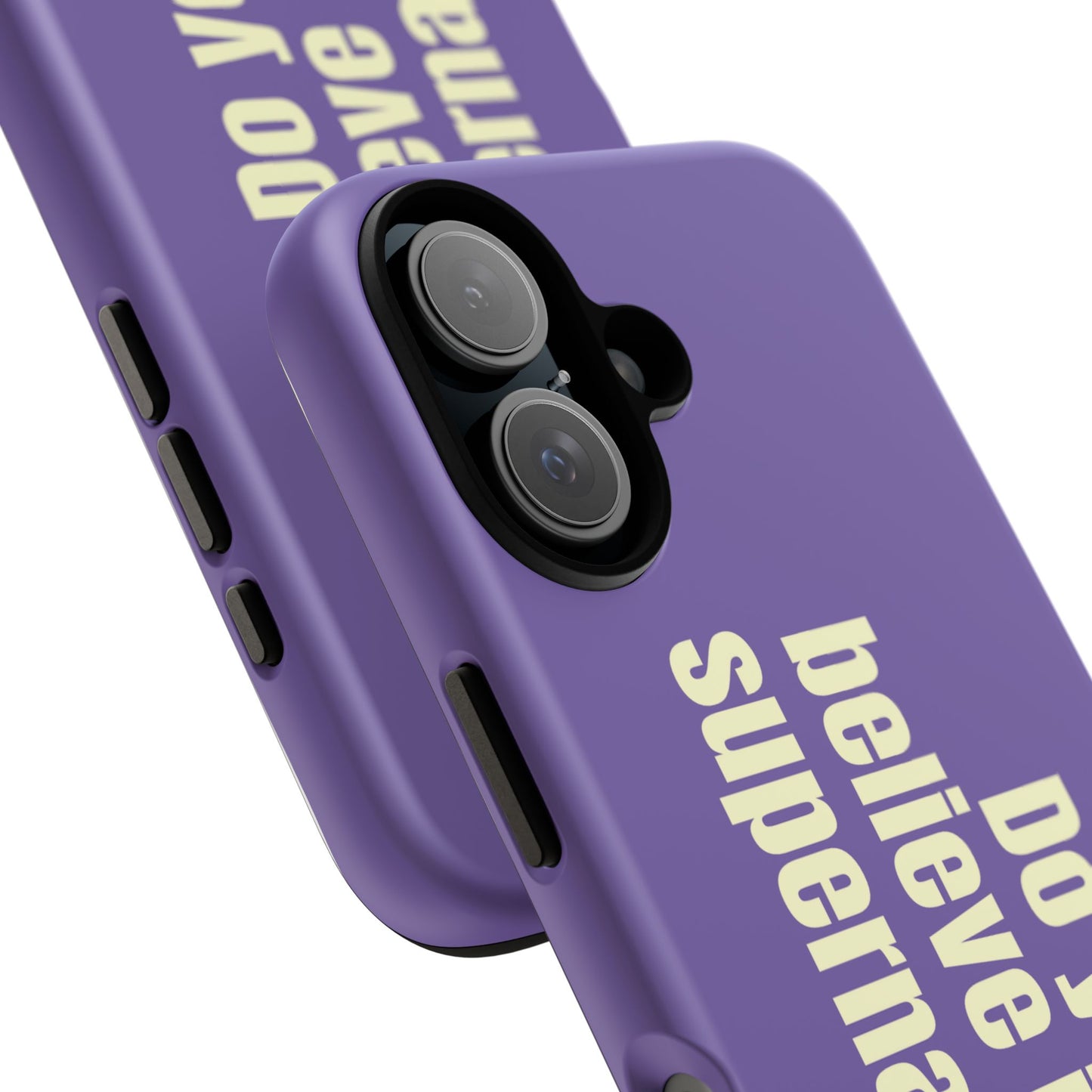 Do you believe in the supernatural?