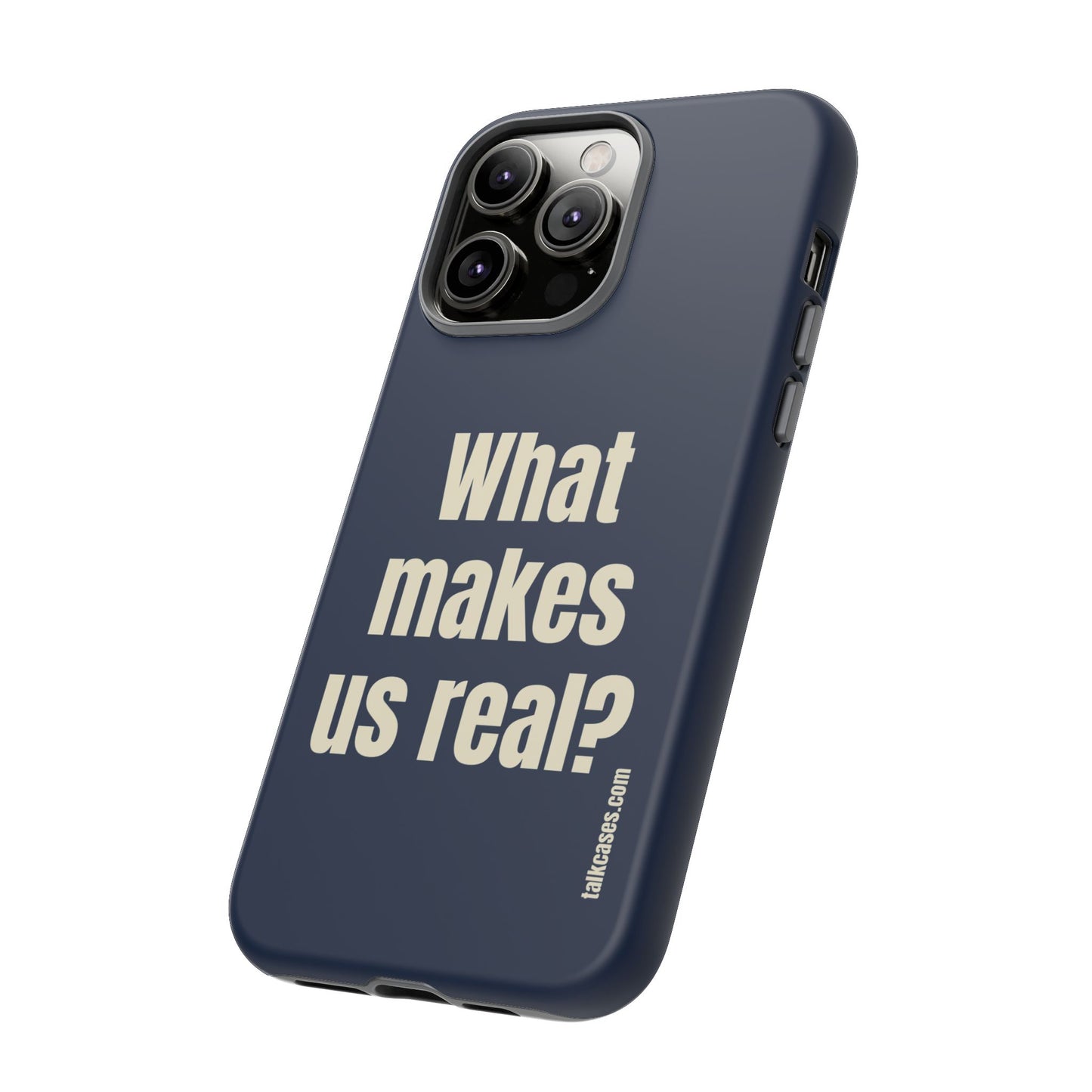 What makes us real?