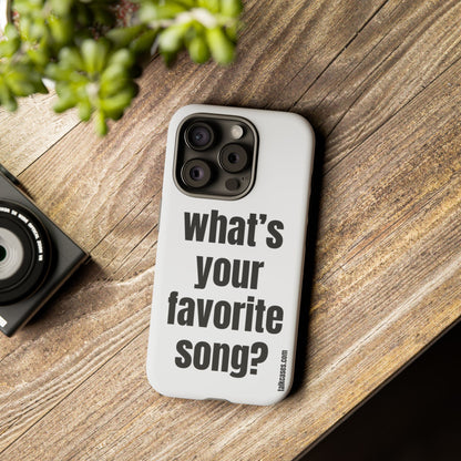 What's your favorite song?