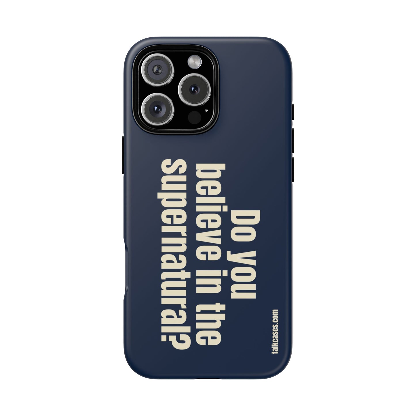 Do you believe in the supernatural?