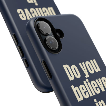 Do you believe in ghosts?