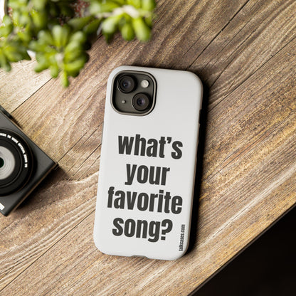 What's your favorite song?