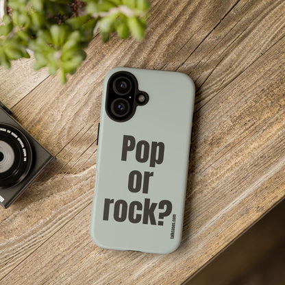 Pop or rock?