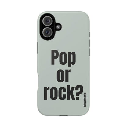 Pop or rock?