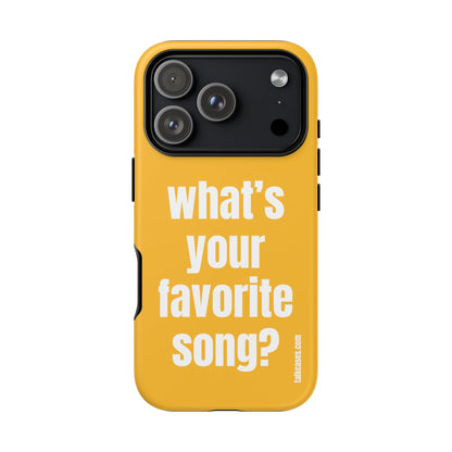 What's your favorite song?