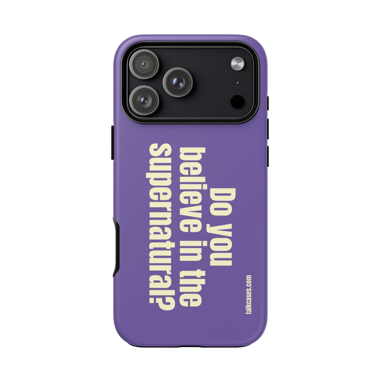 Do you believe in the supernatural?