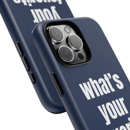 What's your favorite song?