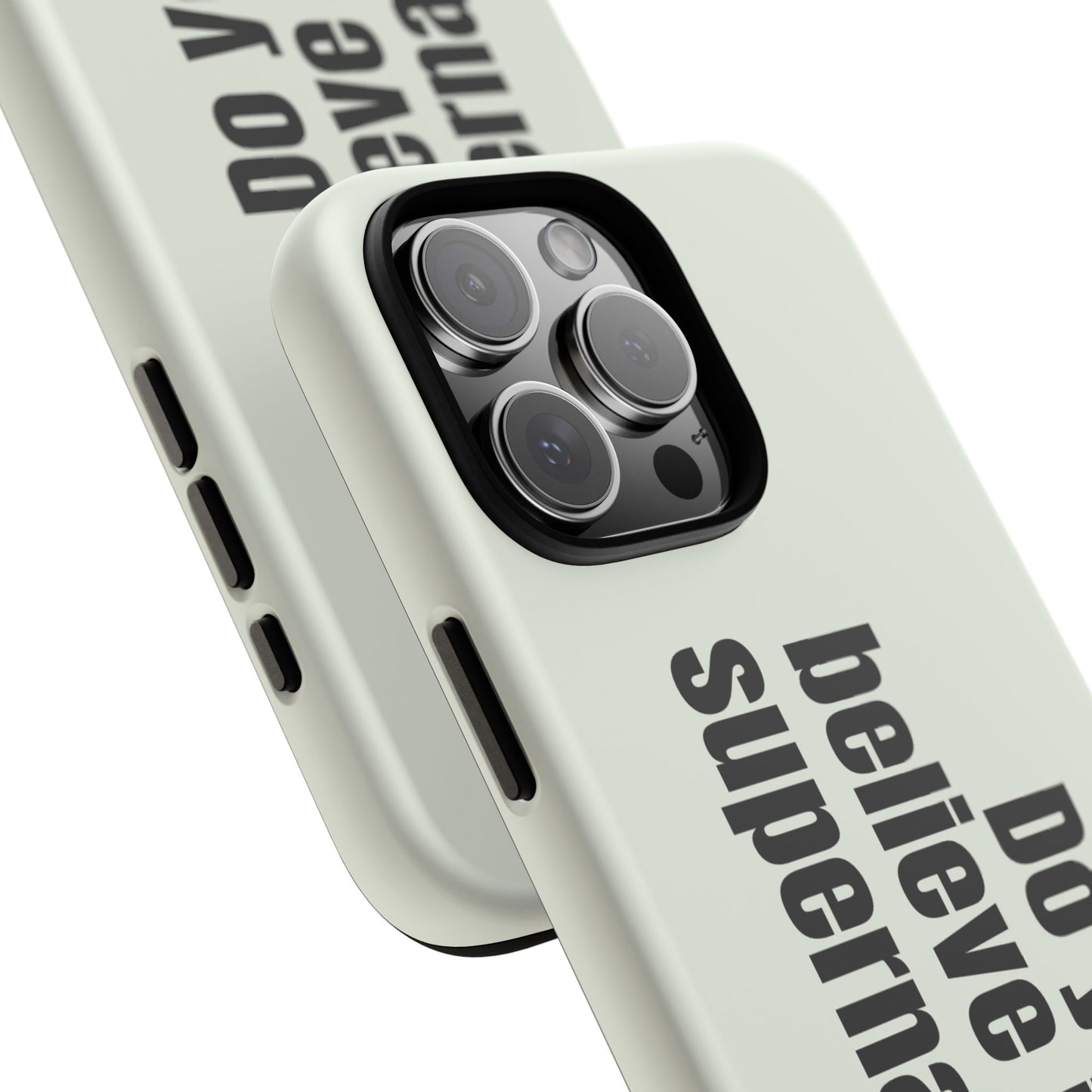 Do you believe in the supernatural?