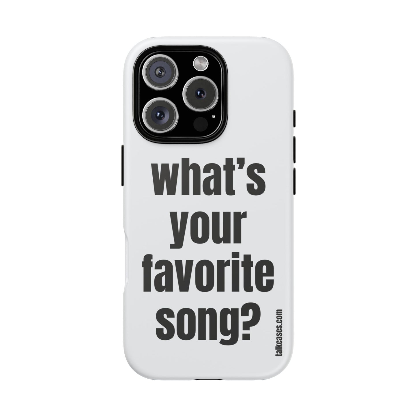 What's your favorite song?