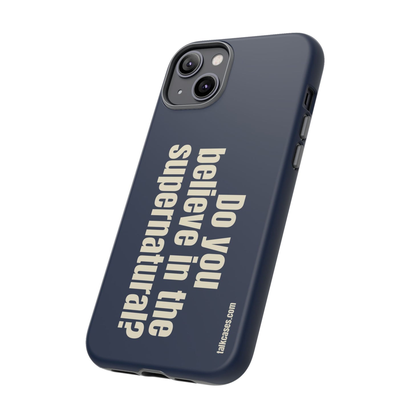 Do you believe in the supernatural?