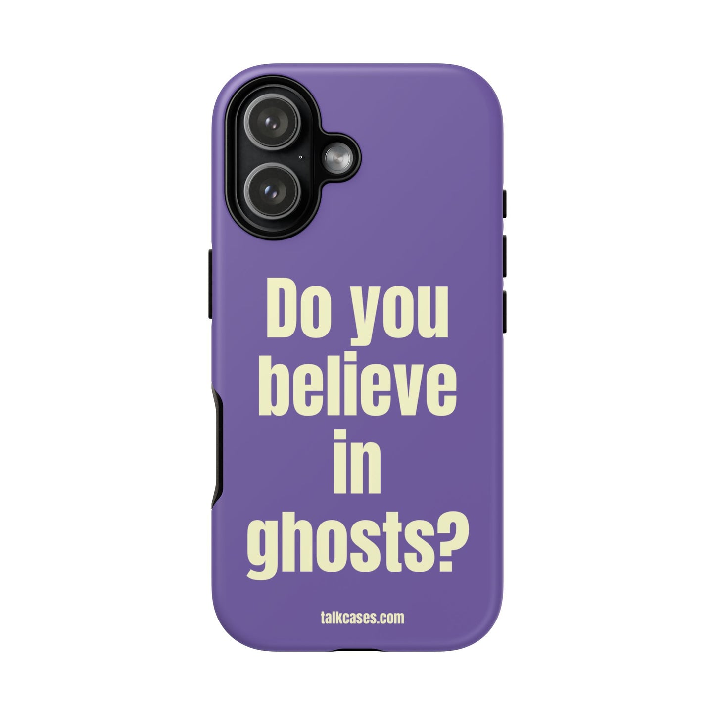 Do you believe in ghosts?