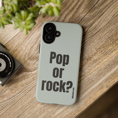 Pop or rock?