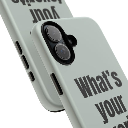 What's your favorite music?