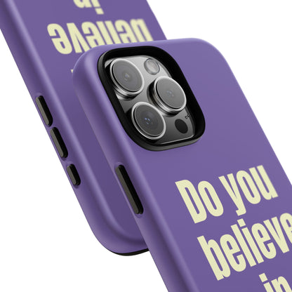 Do you believe in ghosts?