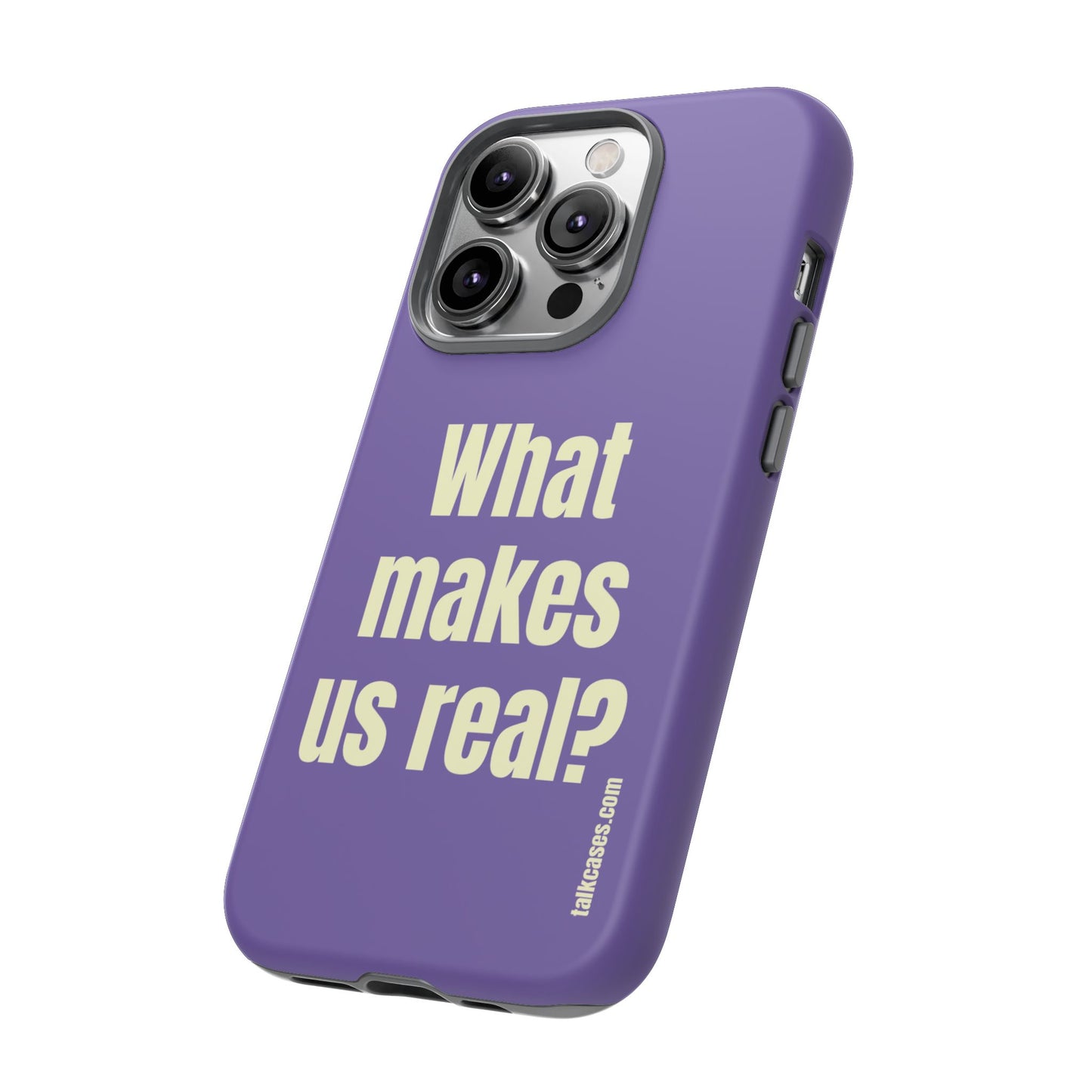 What makes us real?