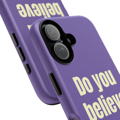 Do you believe in god?