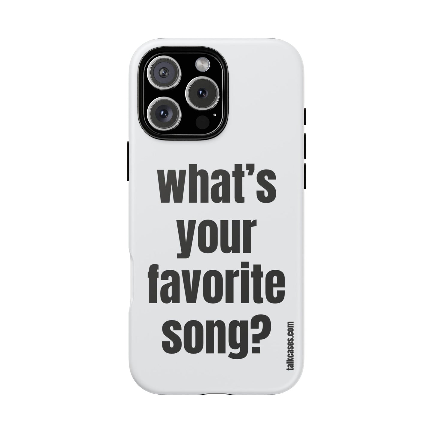 What's your favorite song?