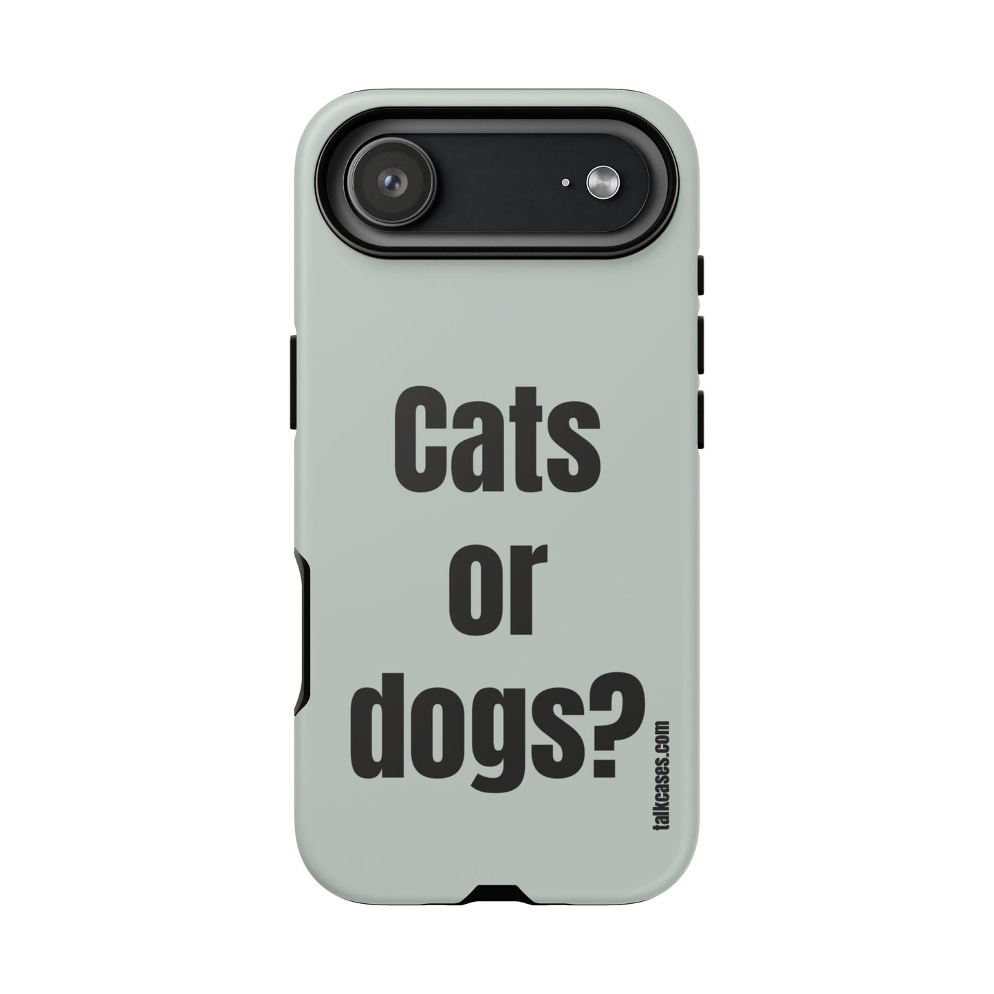 Cats or dogs?