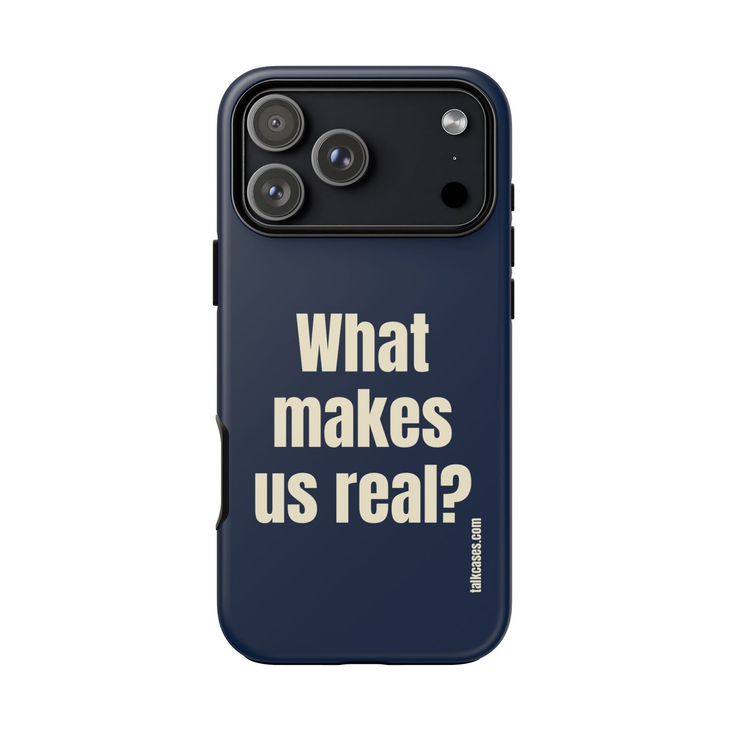 What makes us real?