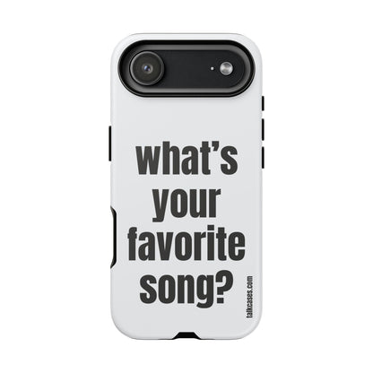 What's your favorite song?