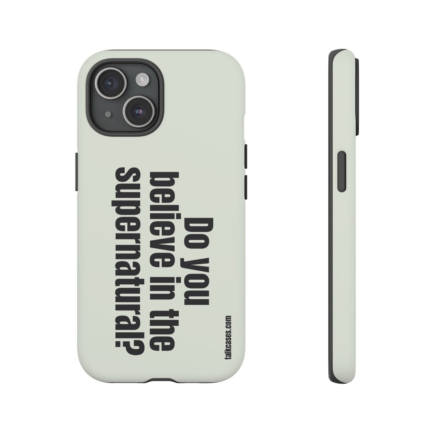 Do you believe in the supernatural?