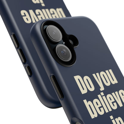 Do you believe in ghosts?