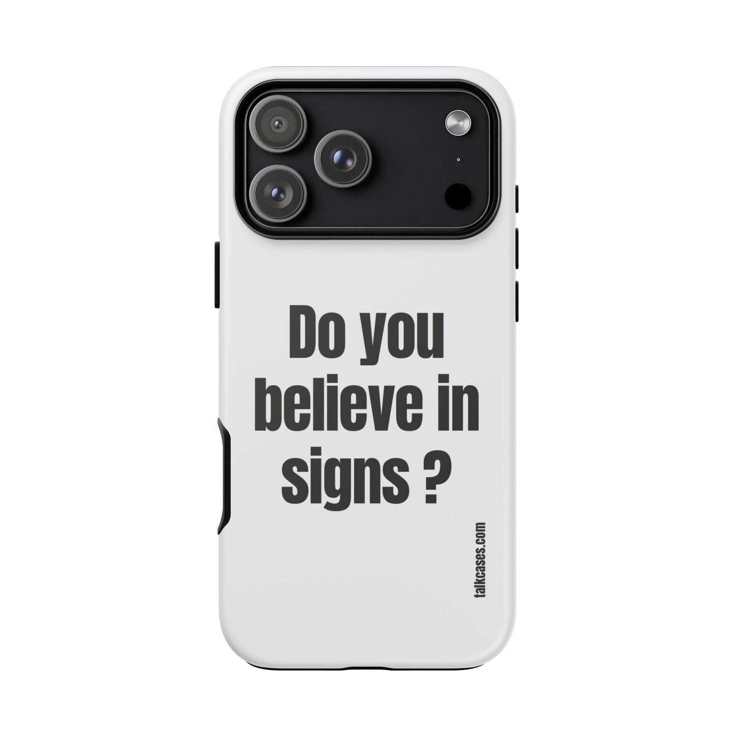 Do you believe in signs?