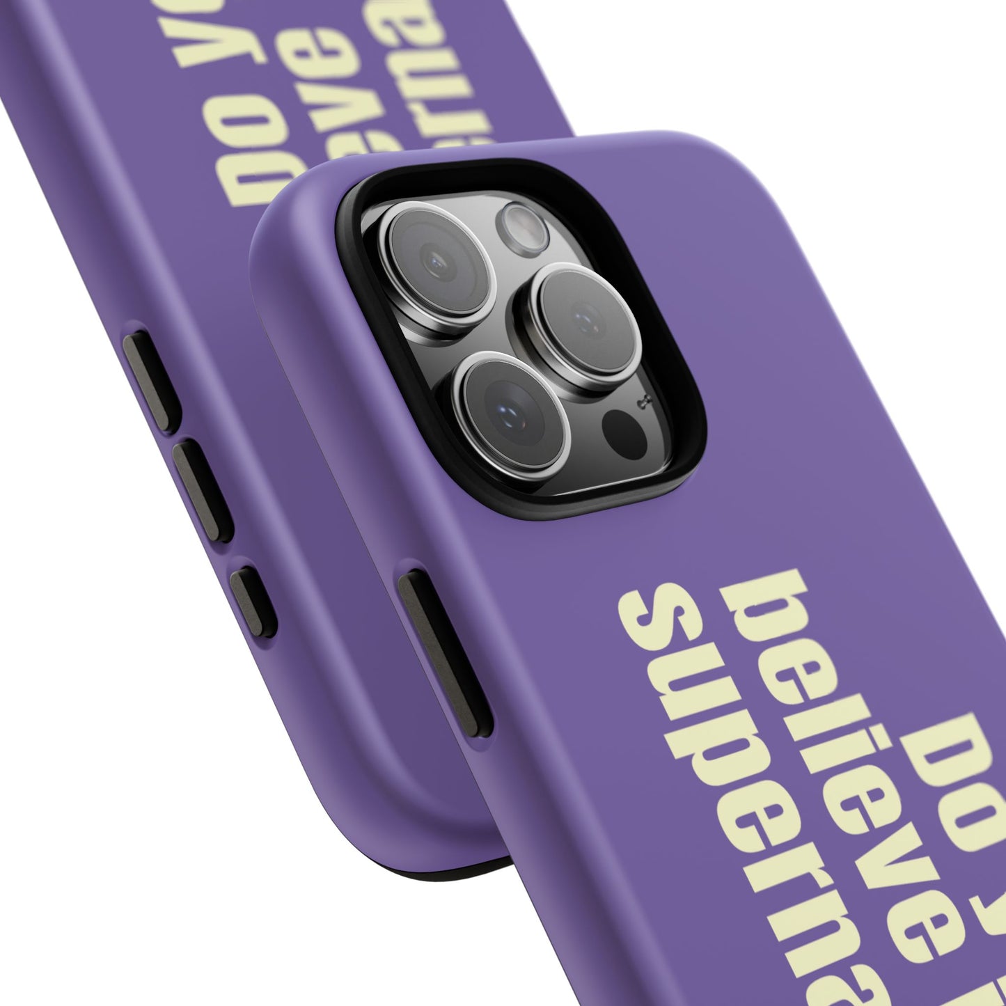 Do you believe in the supernatural?