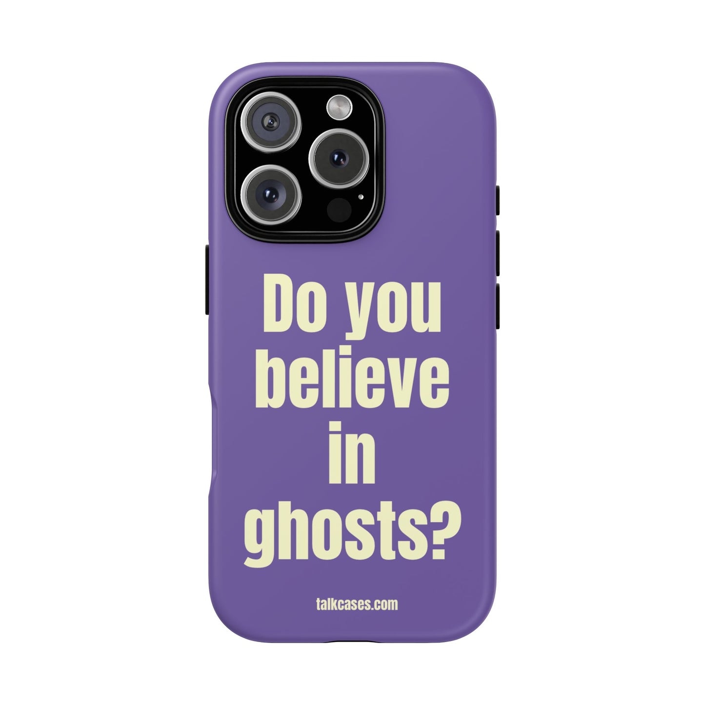 Do you believe in ghosts?