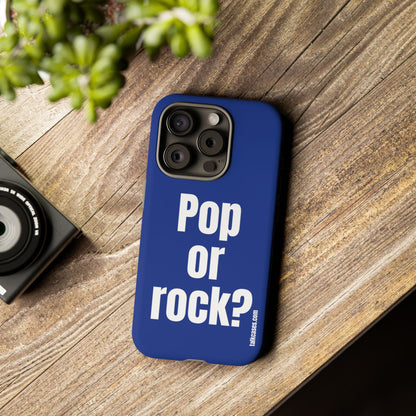 Pop or rock?