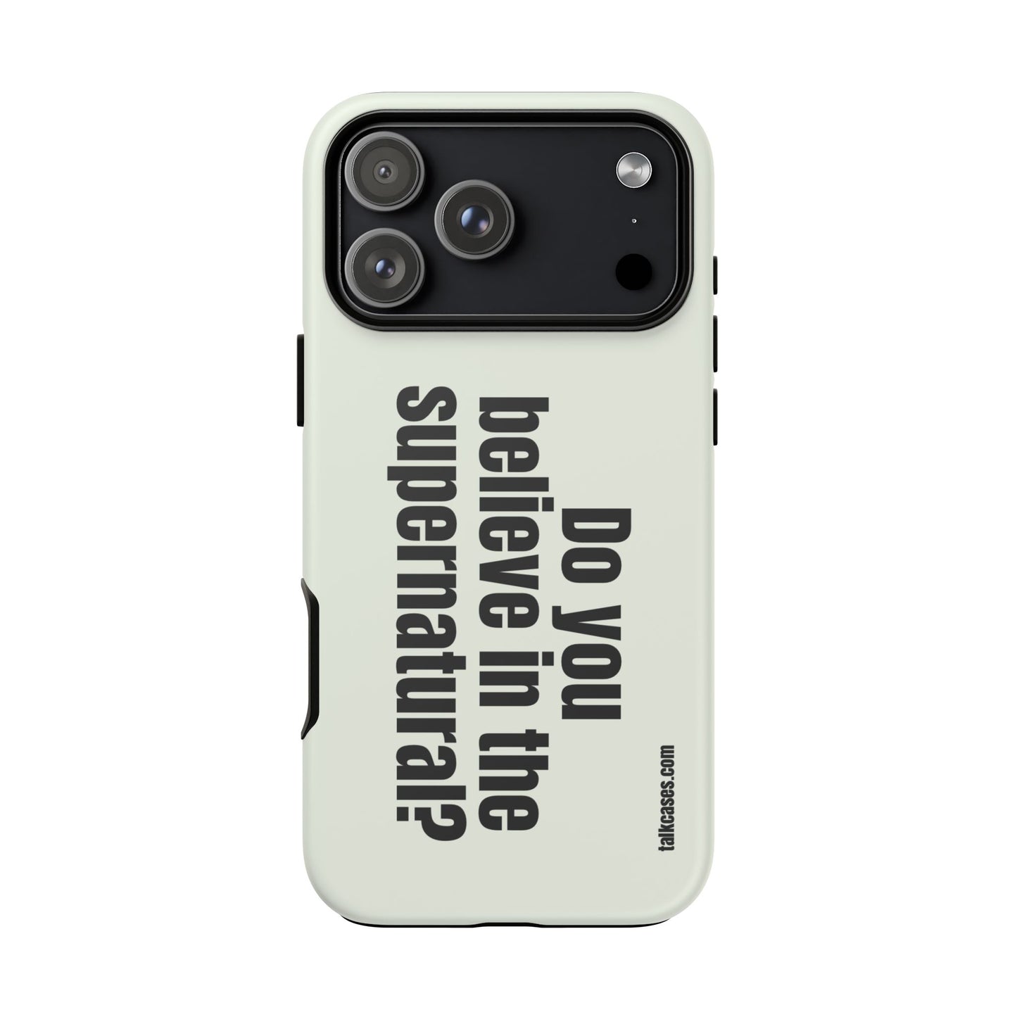 Do you believe in the supernatural?